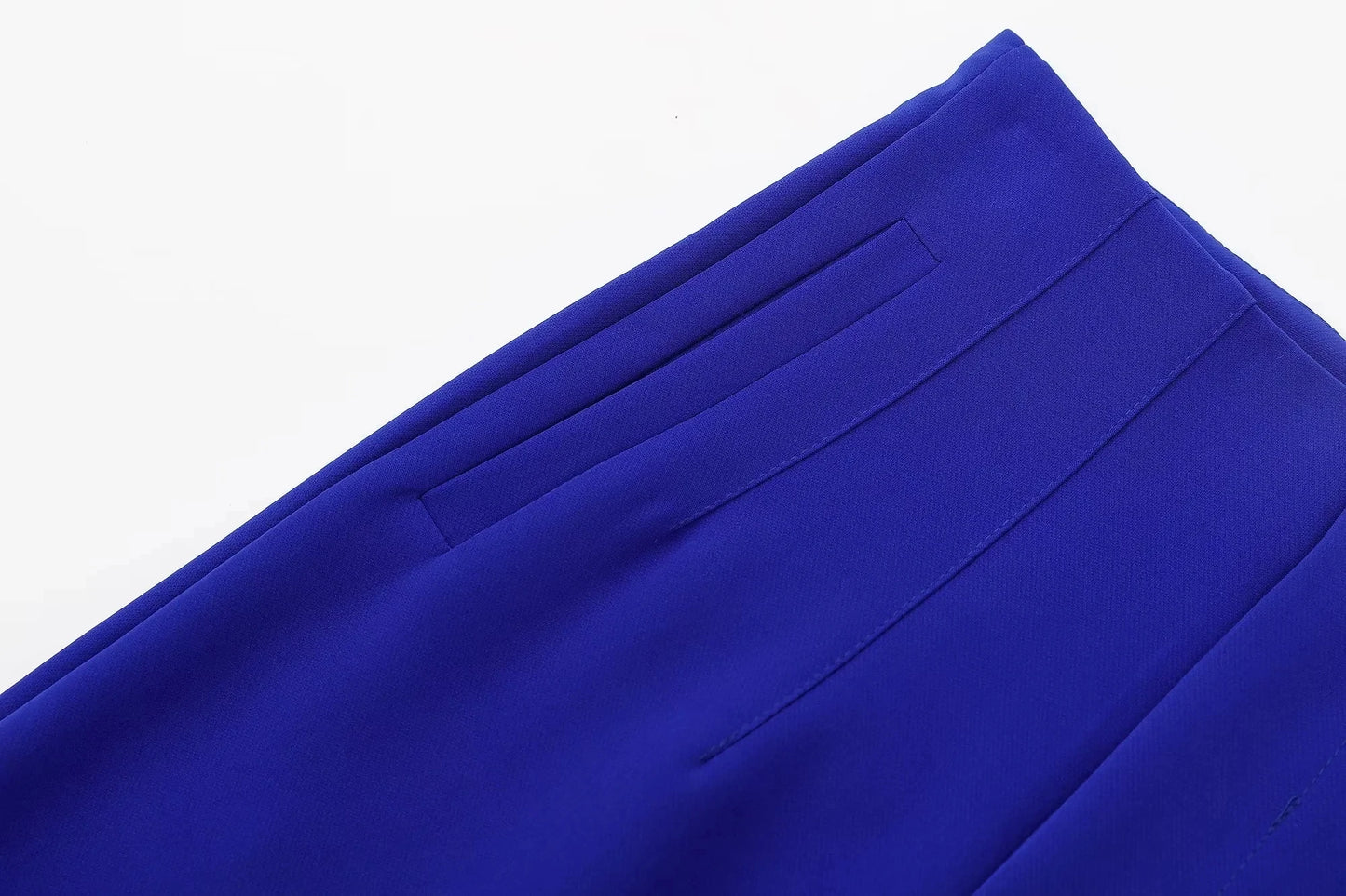 Solid Color Office Slim Fit Pencil Pants for Women