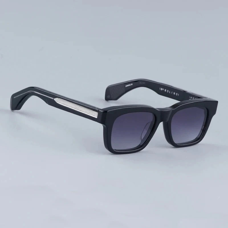 Vintage Rectangular Acetate Sunglasses