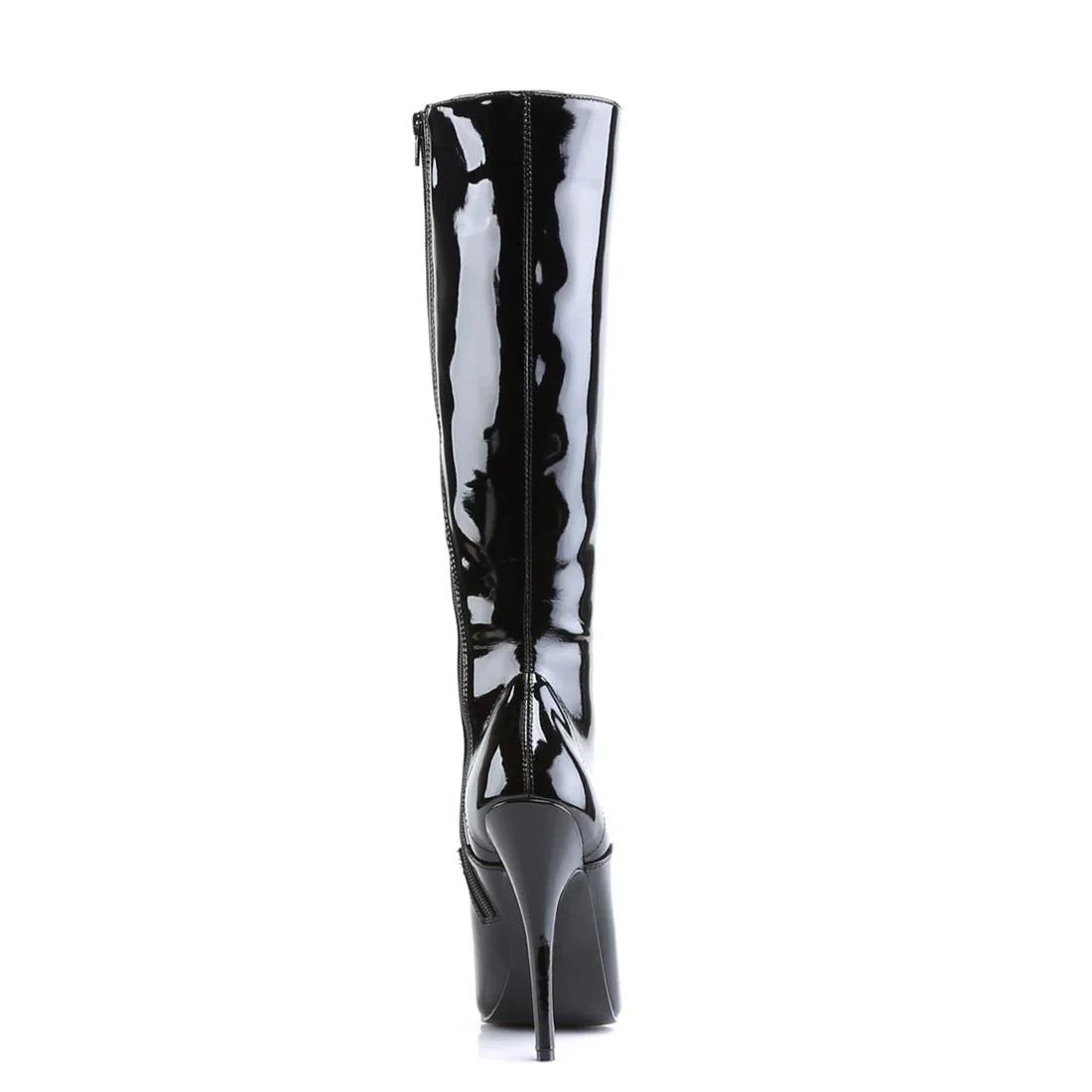Patent Leather Stiletto Knee High Boots