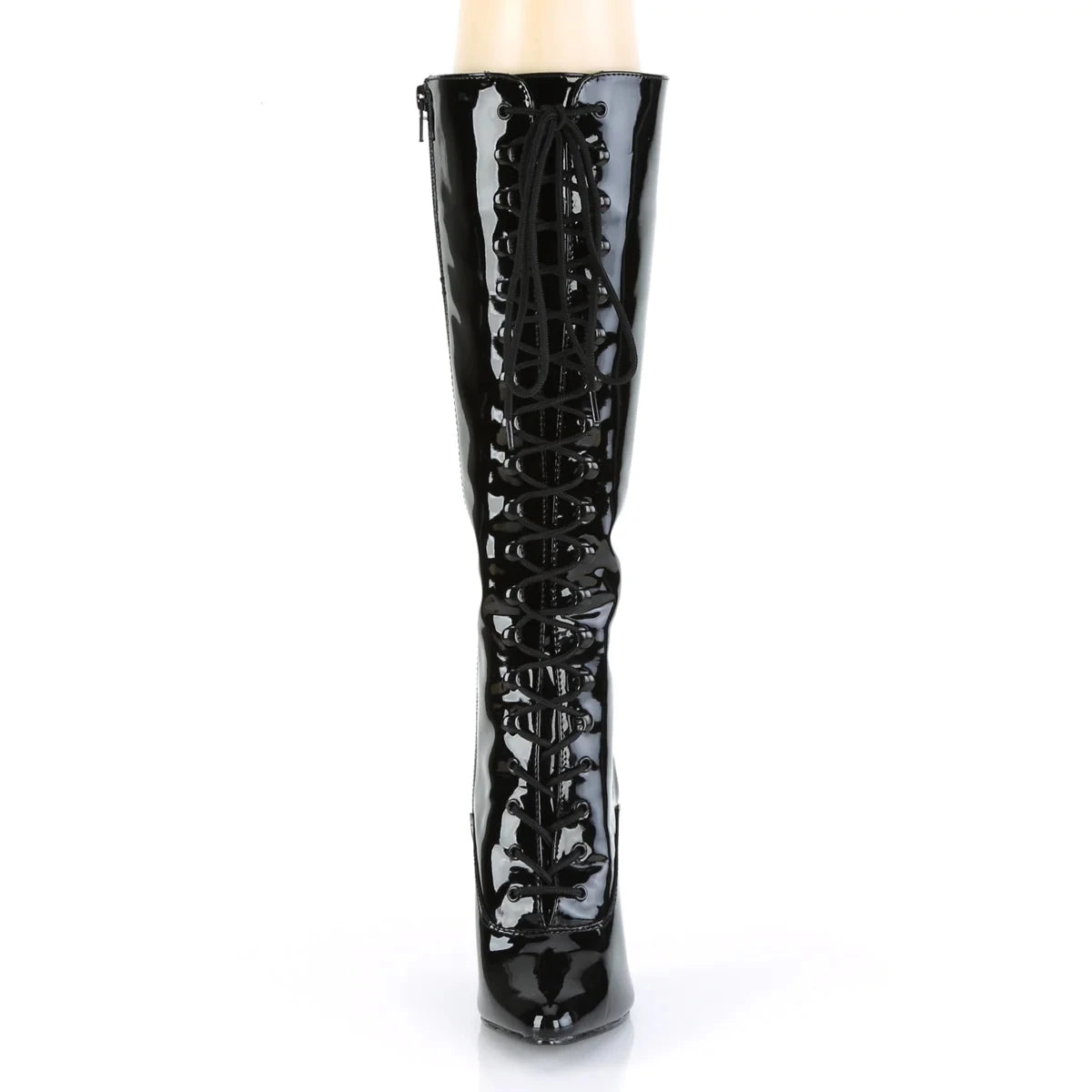 Patent Leather Stiletto Knee High Boots