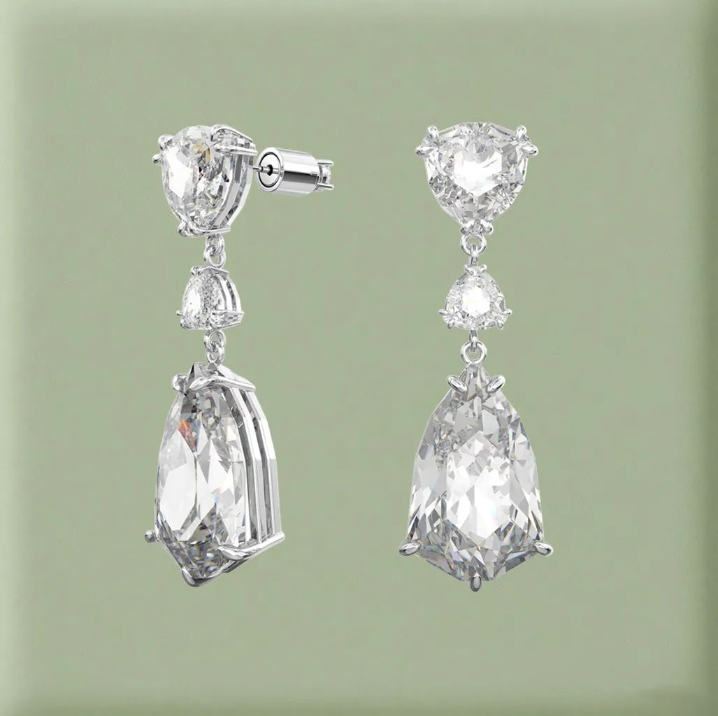 Elegant Austrian Crystal Statement Jewelry Set for Women