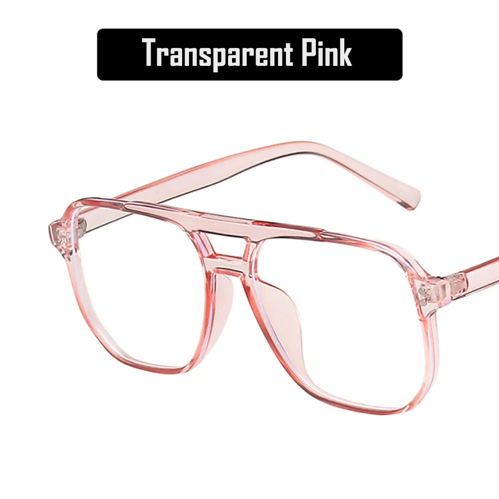 Retro Square Blue Light Blocking Glasses