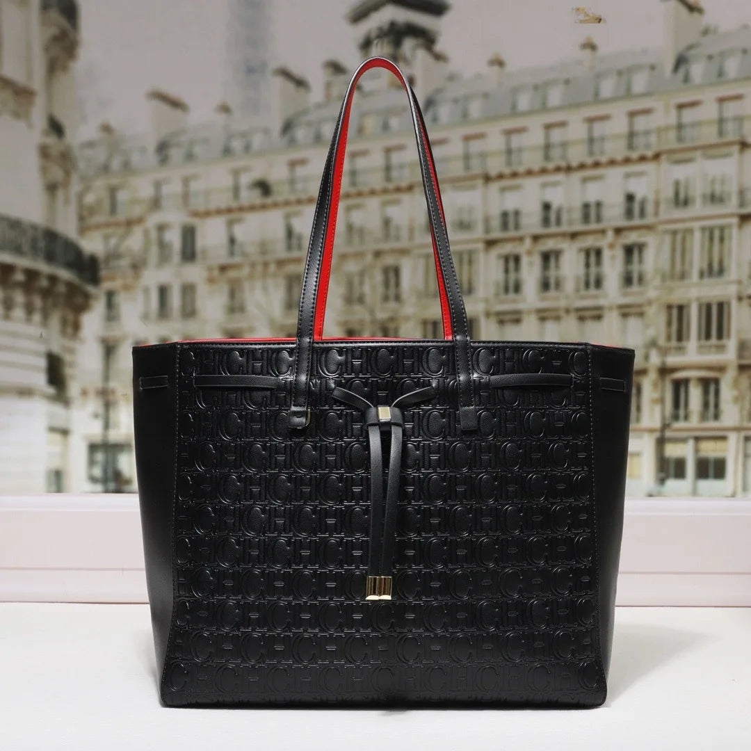 Lightweight Letter Print Shoulder Tote Bag for Women