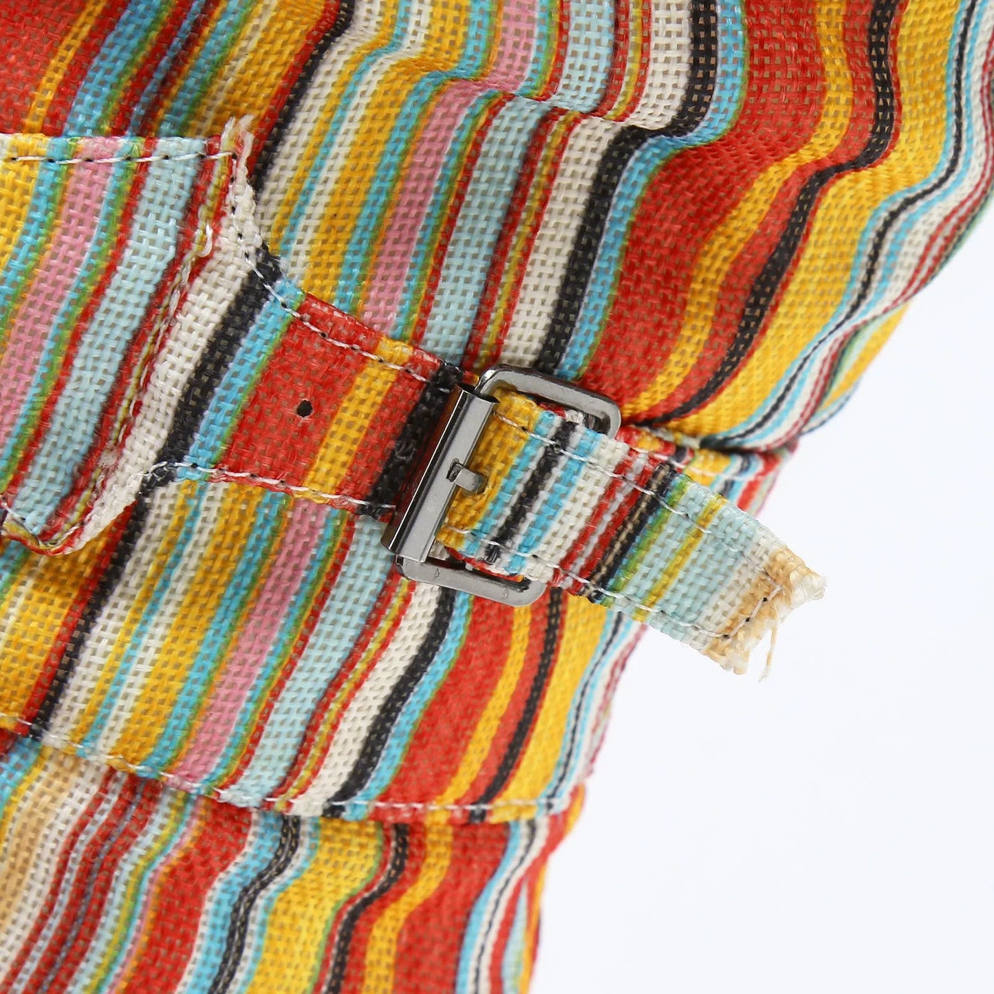 Vintage Rainbow Tassel Lace Up Over The Knee Boots for Women