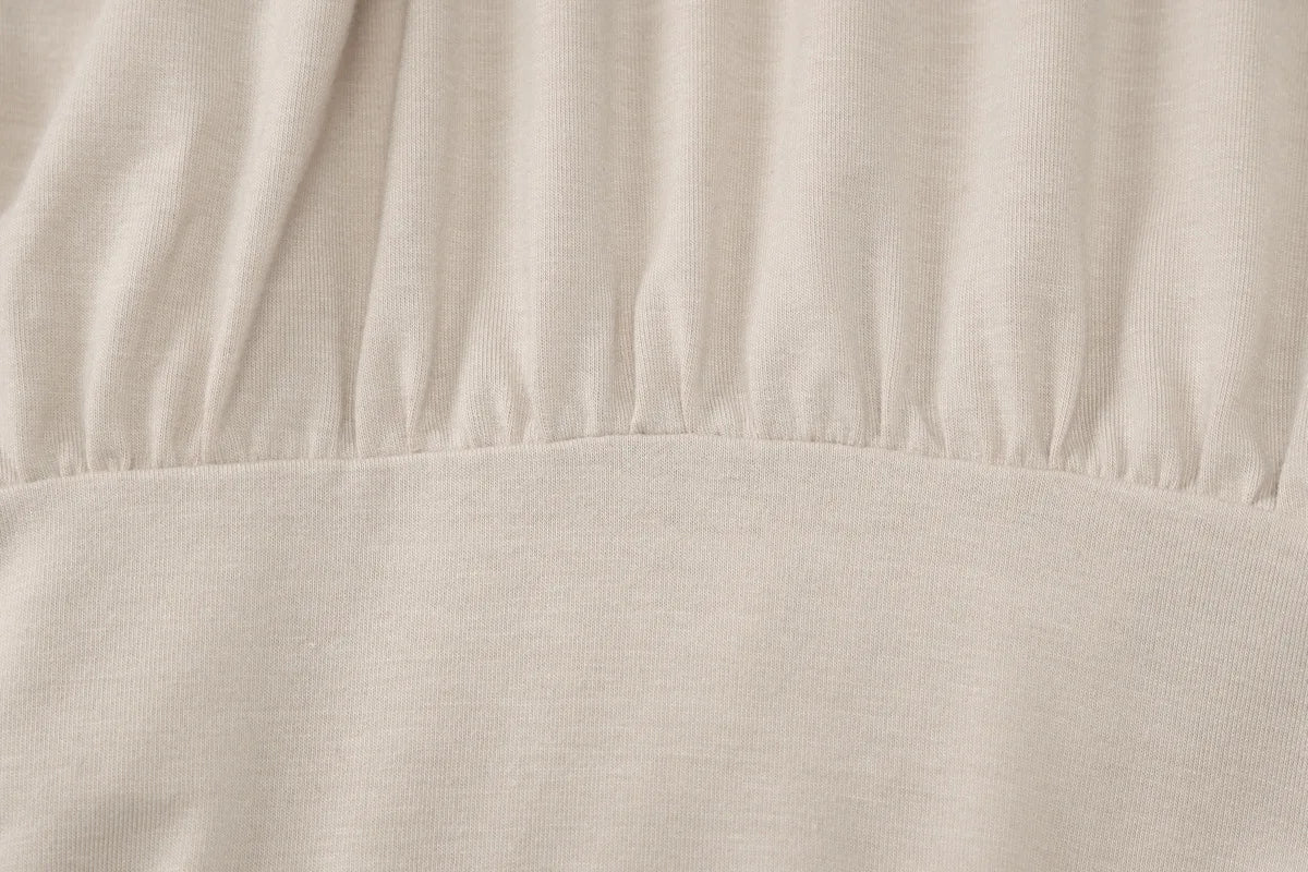 Elegant Ruched Off Shoulder Knit Mini Dress For Women