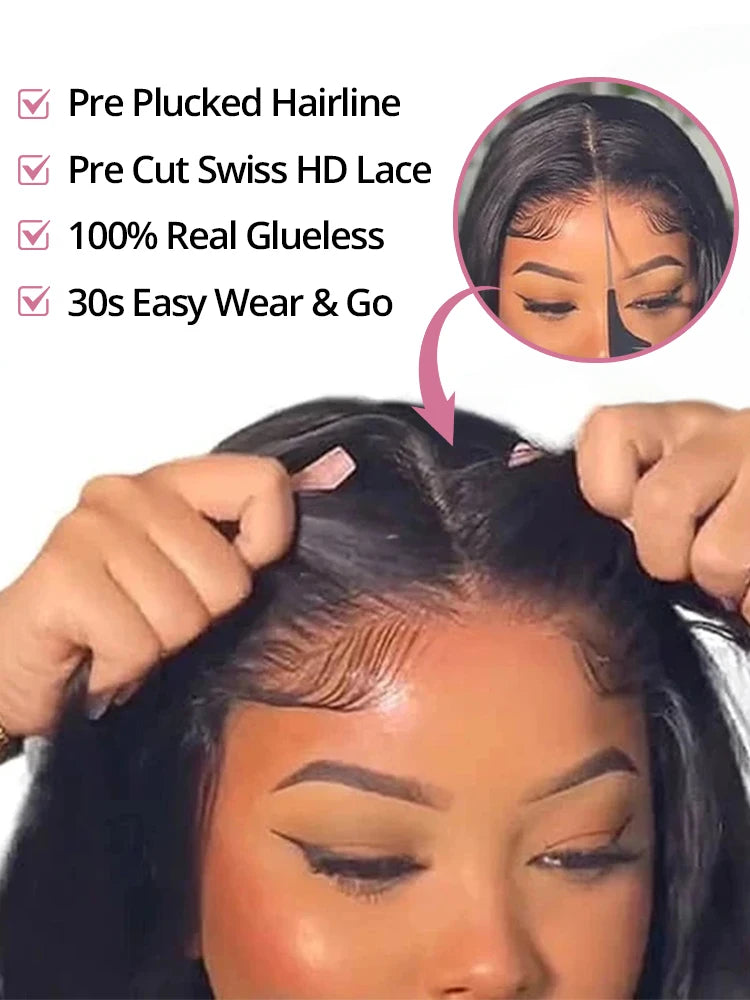 Bone Straight Lace Wig