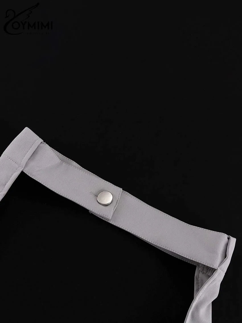 High Waist Hollow Out Trousers