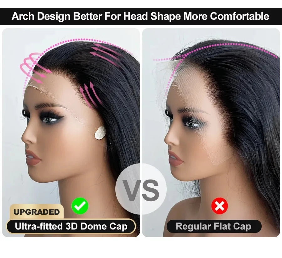 Ombre 1b/4 Colored Glueless Wig Ready To Go 13x6 HD Lace Frontal Wig 13x4 HD Lace Front Human Hair Wigs 5x5 HD Lace Closure Wig