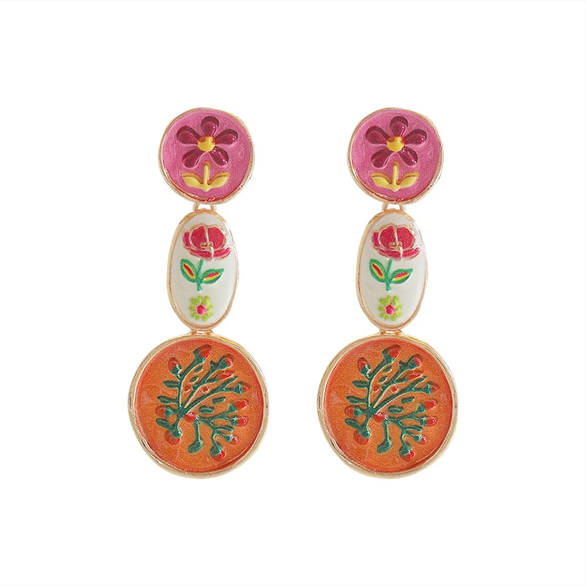Medieval Enamel Jewelry Set