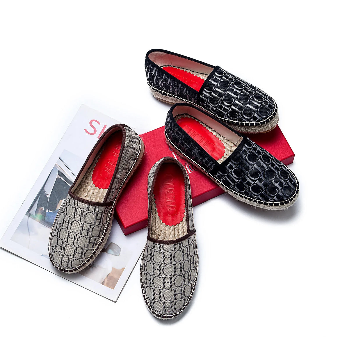Women's Classic Slip-On Espadrille Flats