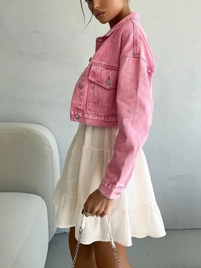 Linen Camisole Dress With Ruffle Hem