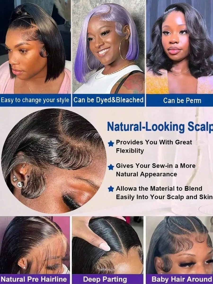 Lace Front Body Wave Remy Human Hair Wig for Women