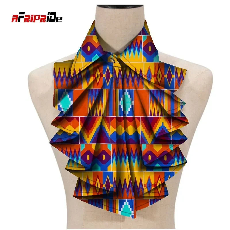 Handmade African Print Ankara Rope Necklace for Women