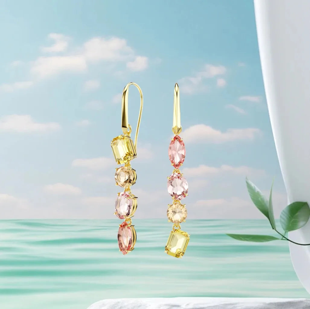Mixed Cut Crystal Jewelry Set