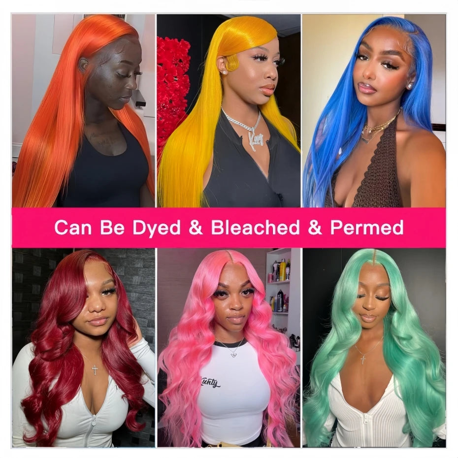Lace Front Body Wave Brazilian Human Hair Wig for Women