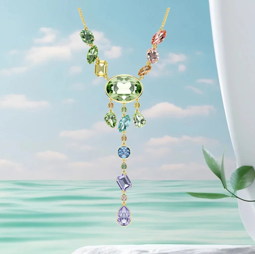 Mixed Cut Crystal Jewelry Set