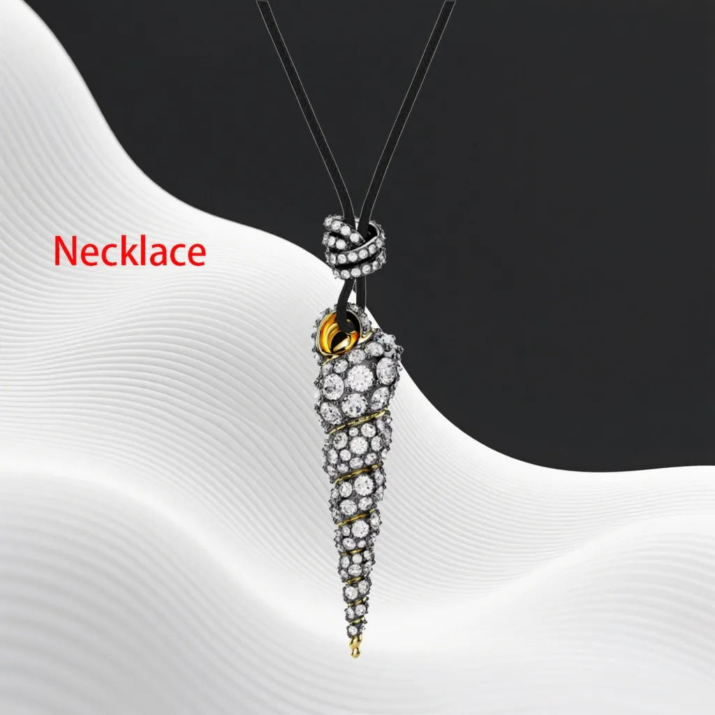 Crystal Necklace And Earrings Set