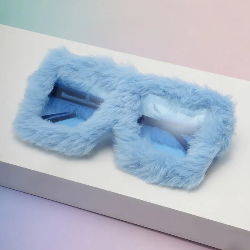Velvet Frame Gradient Sunglasses