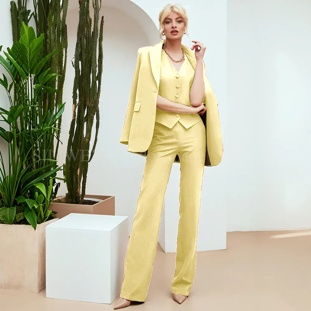 Three Piece Suit Set