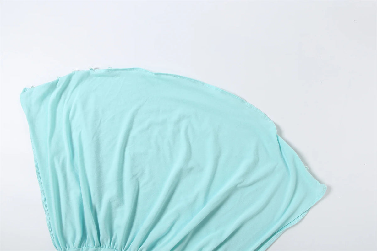 Off Shoulder Pleated Batwing Sleeve T Shirt for Women