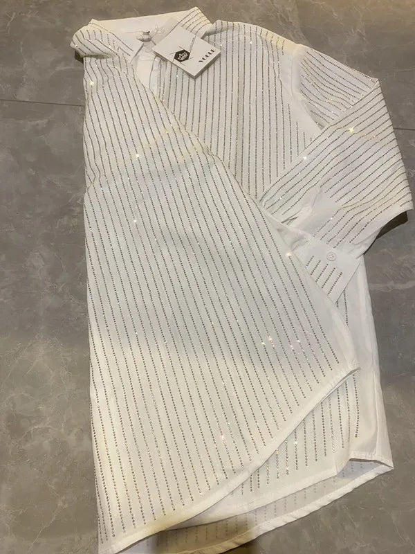 Soft Breathable Elegant Loose Fit Knit Blouse For Women