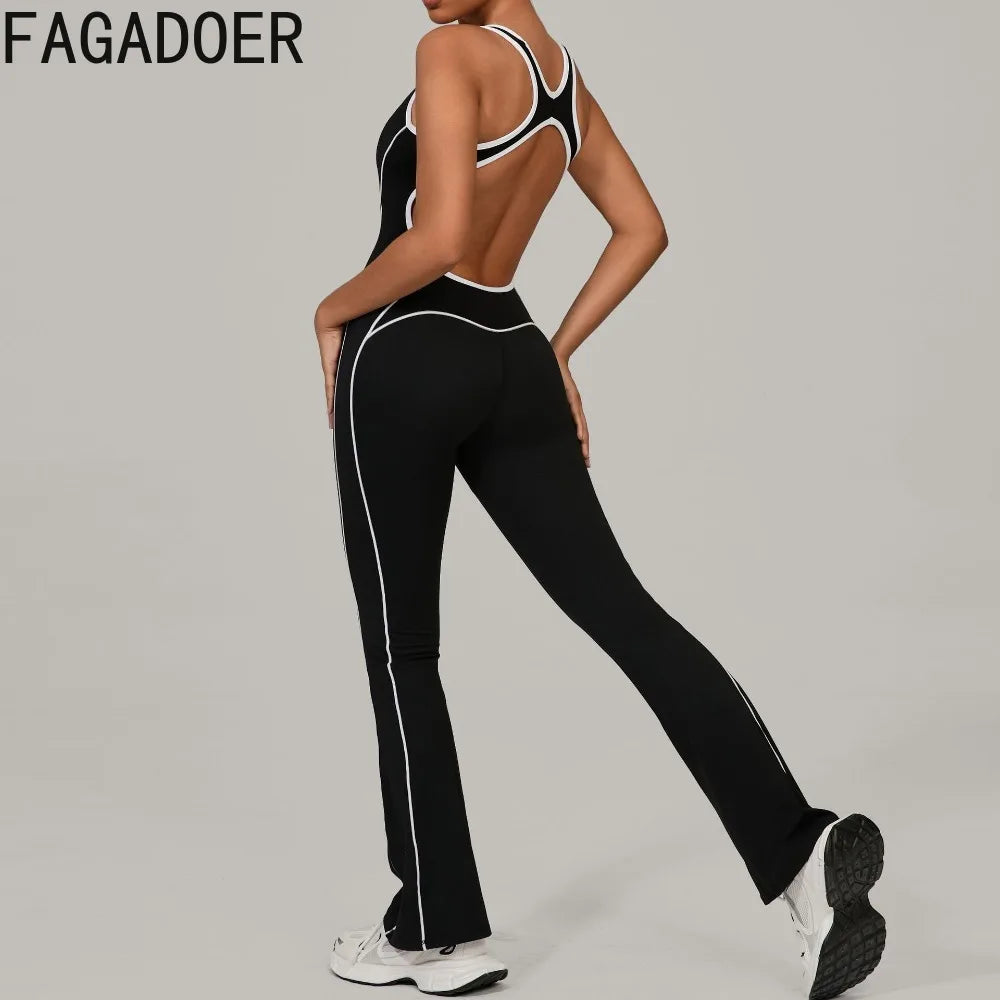 Casual Two Piece Jacket And Jumpsuit Set for Women