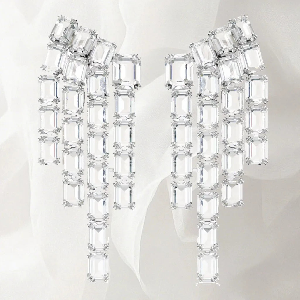 Elegant Gold Plated Zirconia Pendant Set for Women