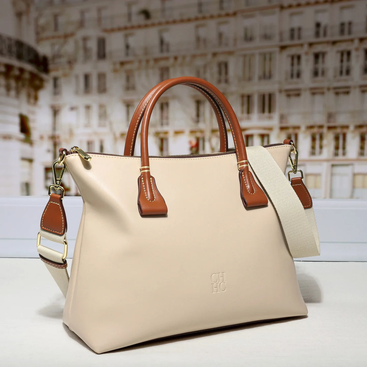 Wide Strap Crossbody Shoulder Bag
