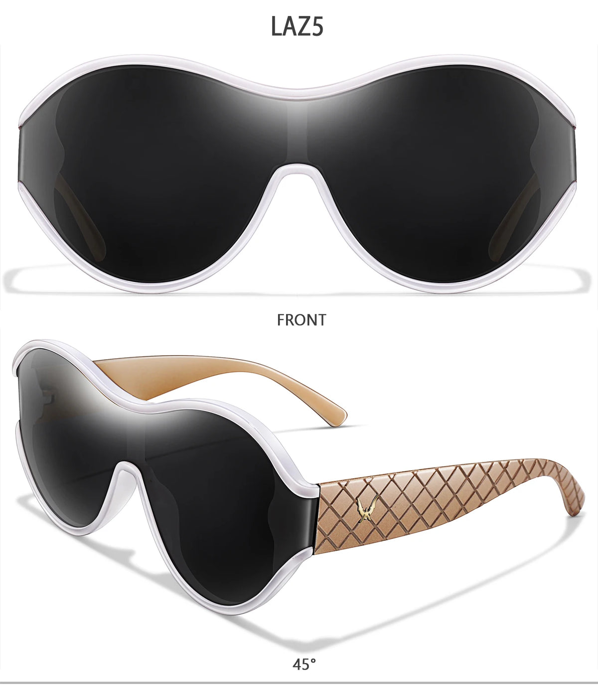 Oversized Round Fashion Sunglasses