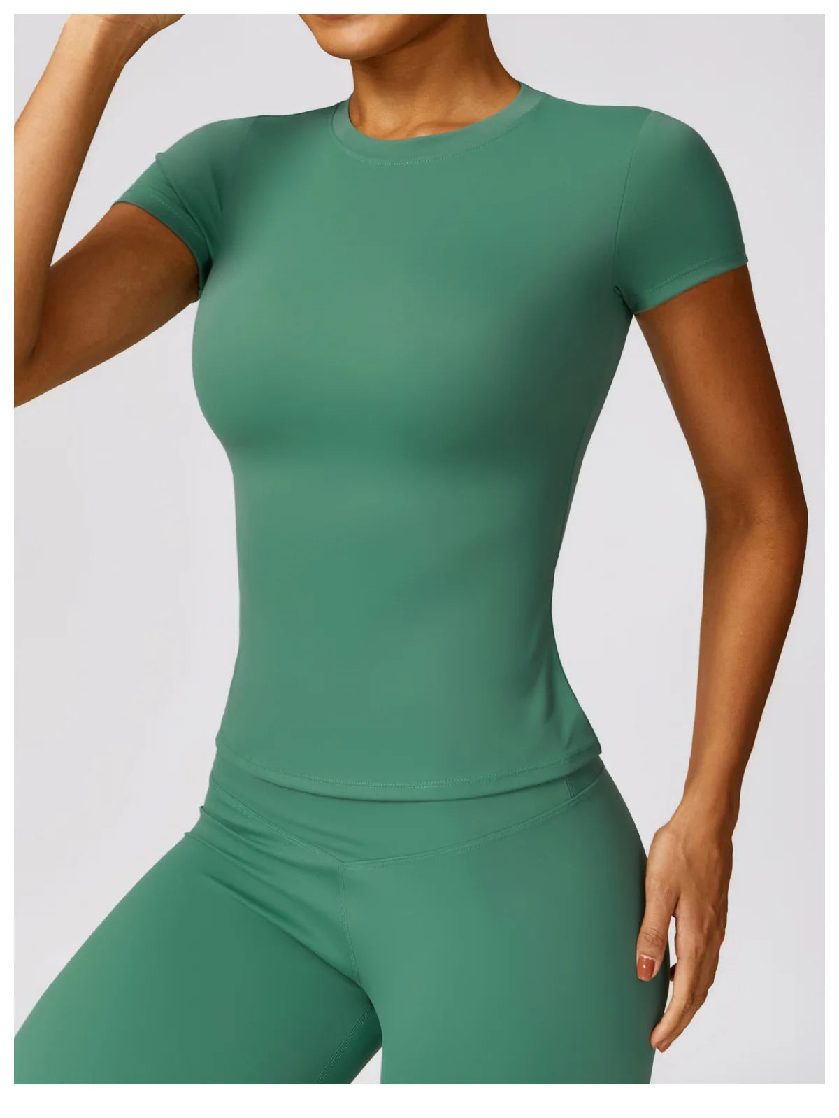 Casual Streetwear Two Piece Crop Top and Bodycon Pants Set for Women