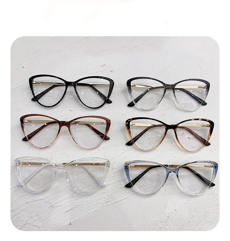 Gradient Frame Fashion Glasses