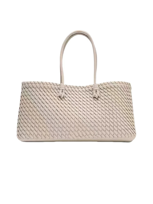 Spacious Woven Tote Bag