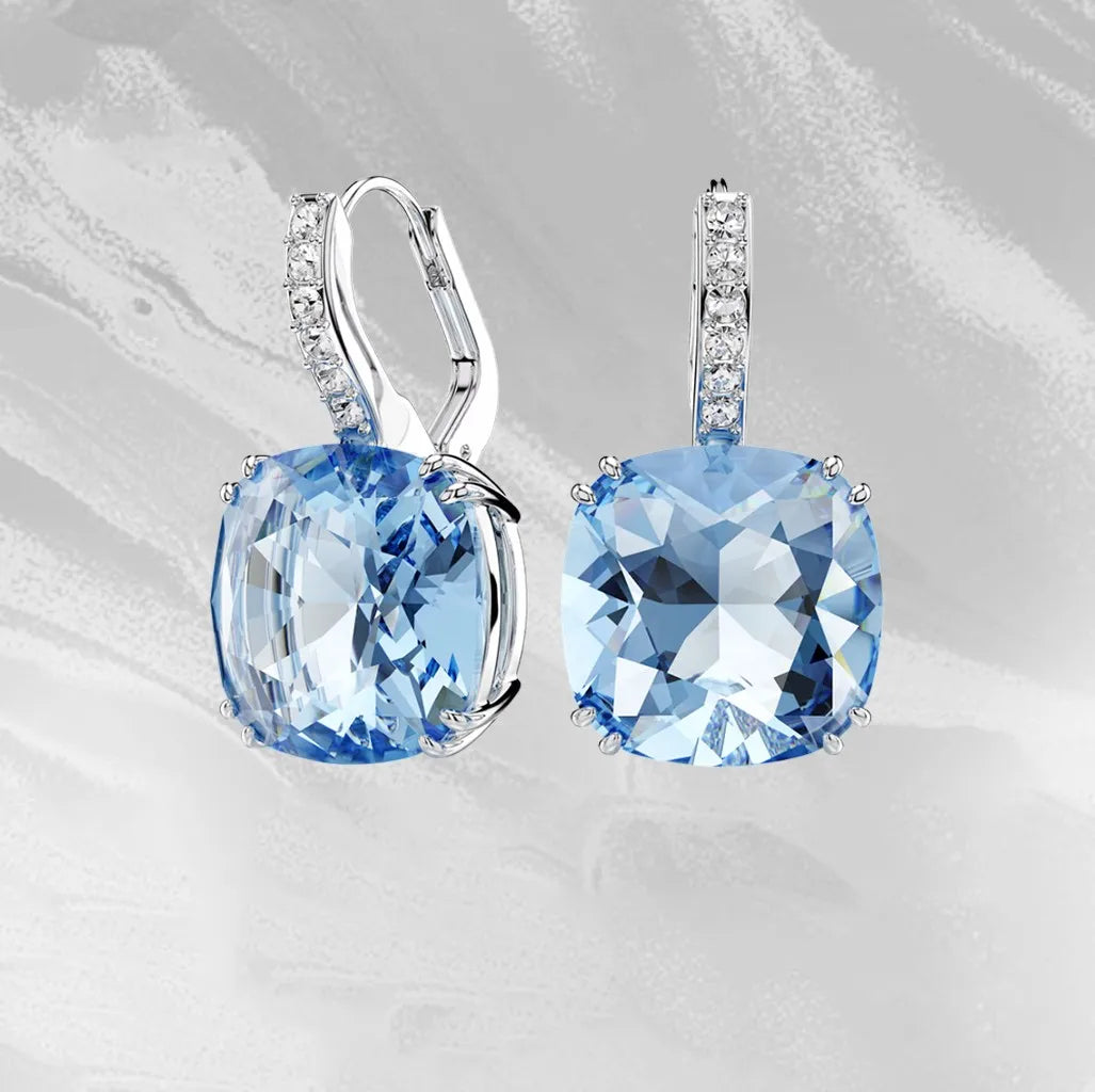 Dazzling Zircon Crystal Statement Necklace for Women