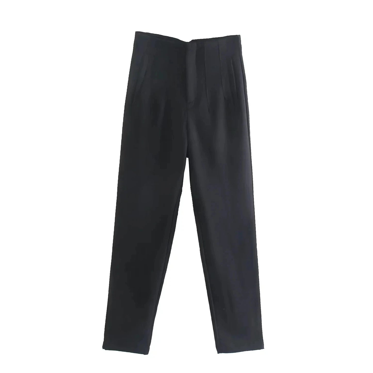 Solid Color Office Slim Fit Pencil Pants for Women