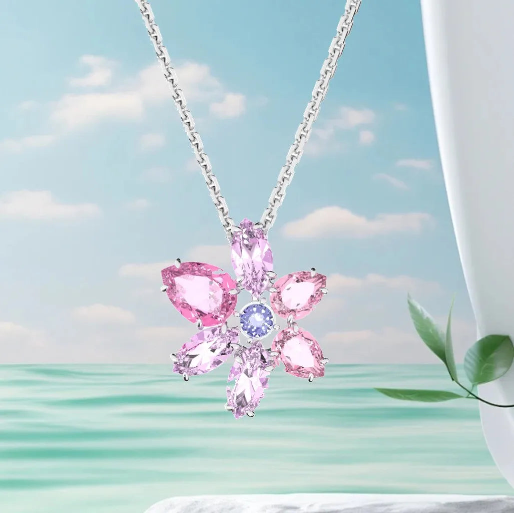 Mixed Cut Crystal Jewelry Set
