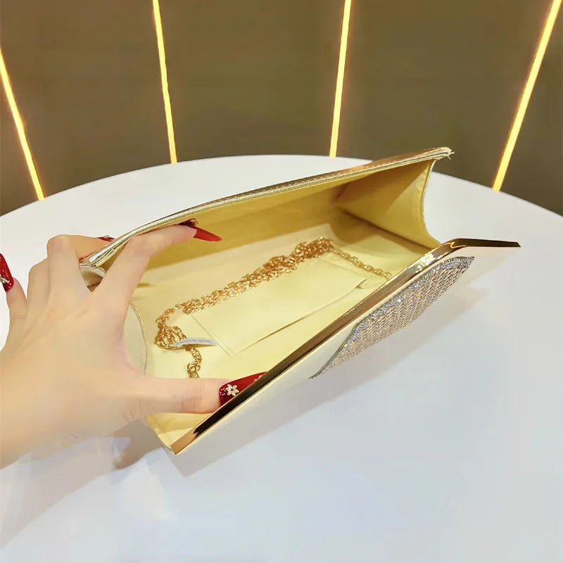 Embellished Evening Minaudiere Clutch
