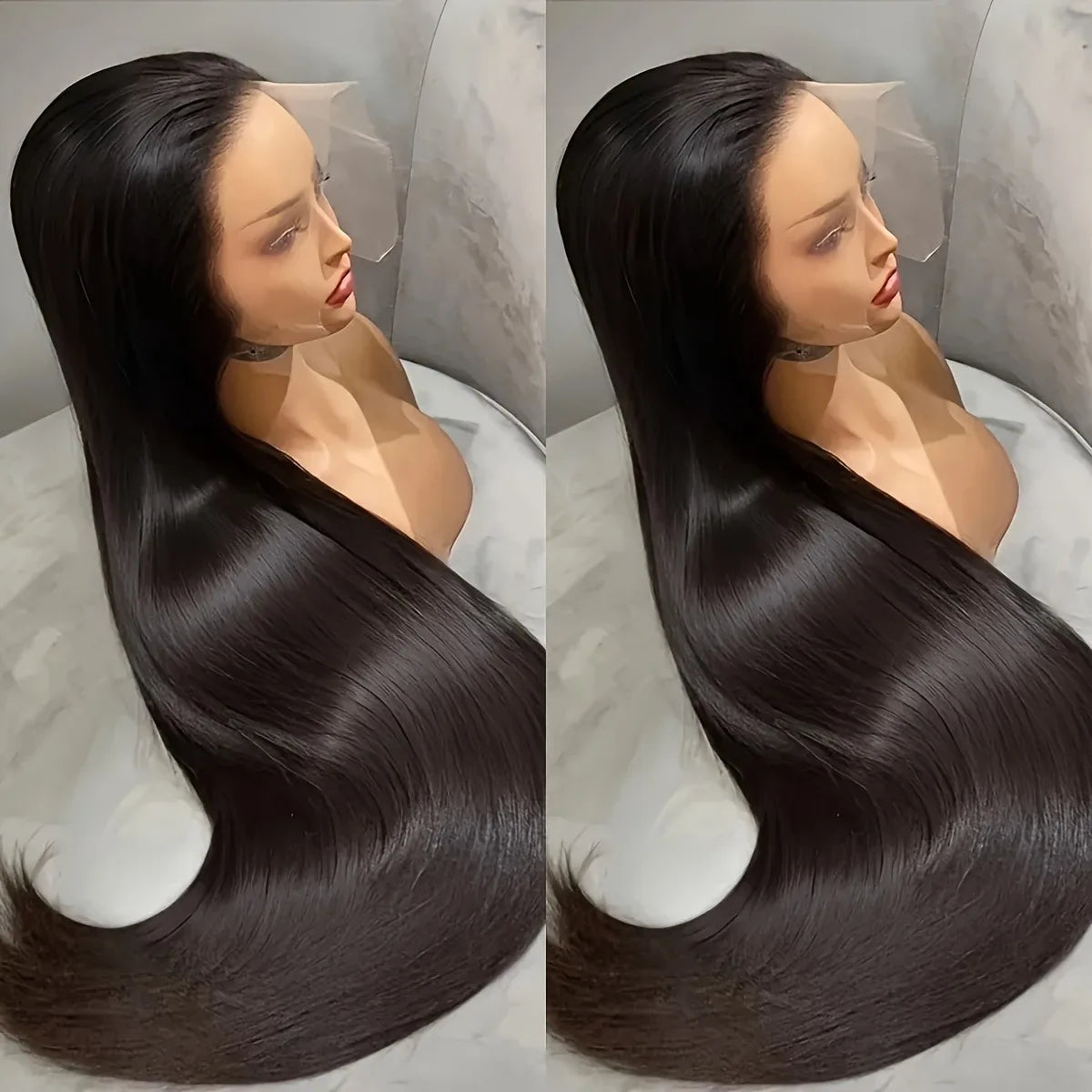 Glueless Straight Lace Front Human Hair Wig for Women