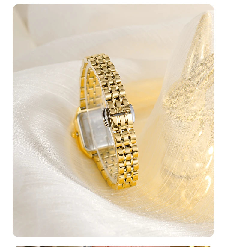 Vintage Square Quartz Women's Watch