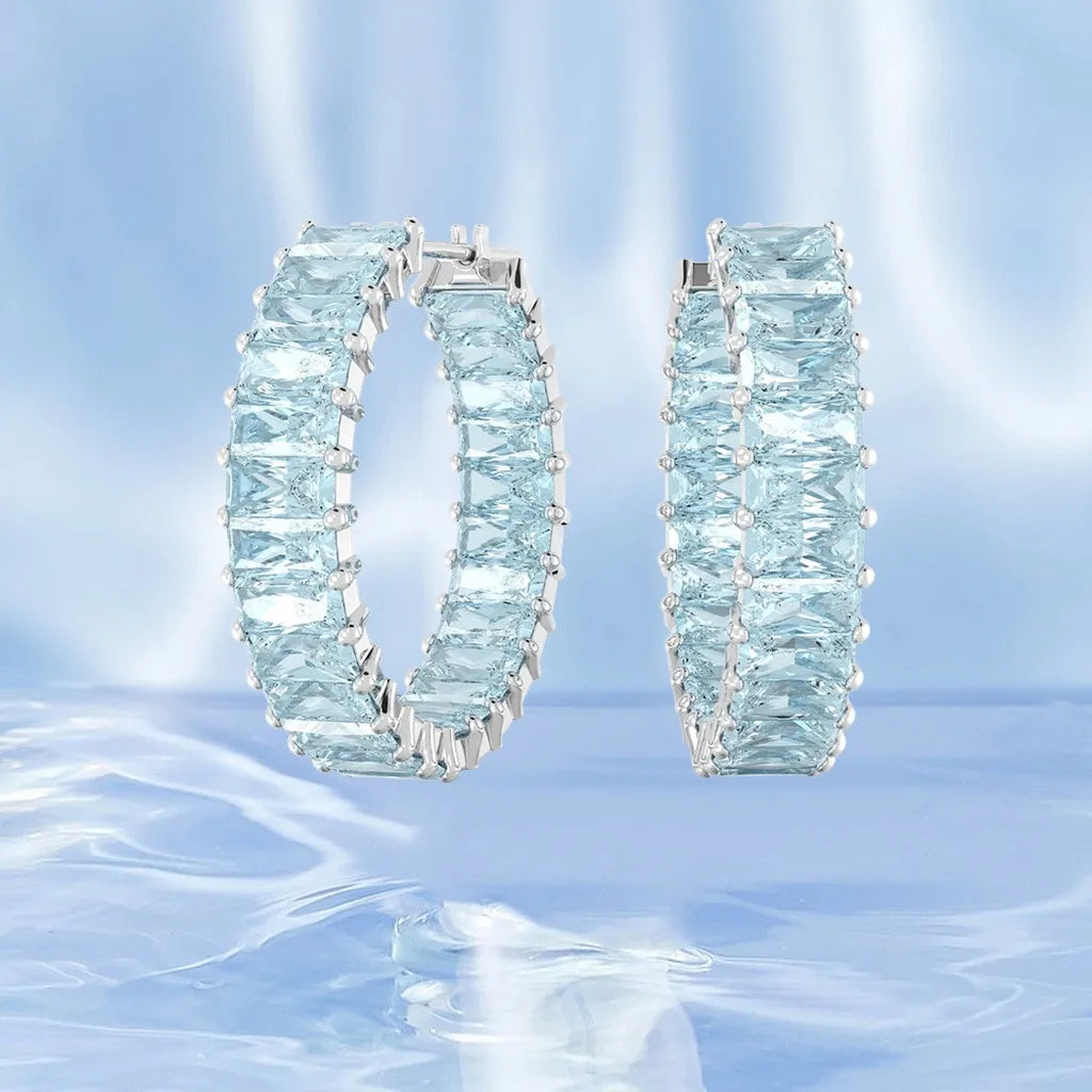 Radiant Crystal Necklace and Earring Jewelry Set for Women