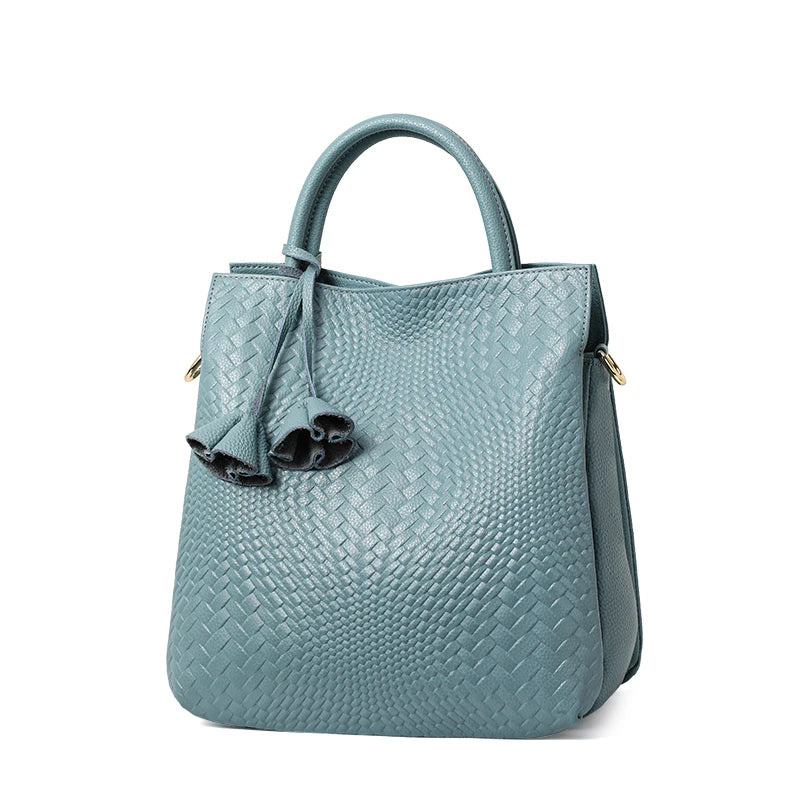Premium Minimalist Top Layer Leather Tote Bag for Women