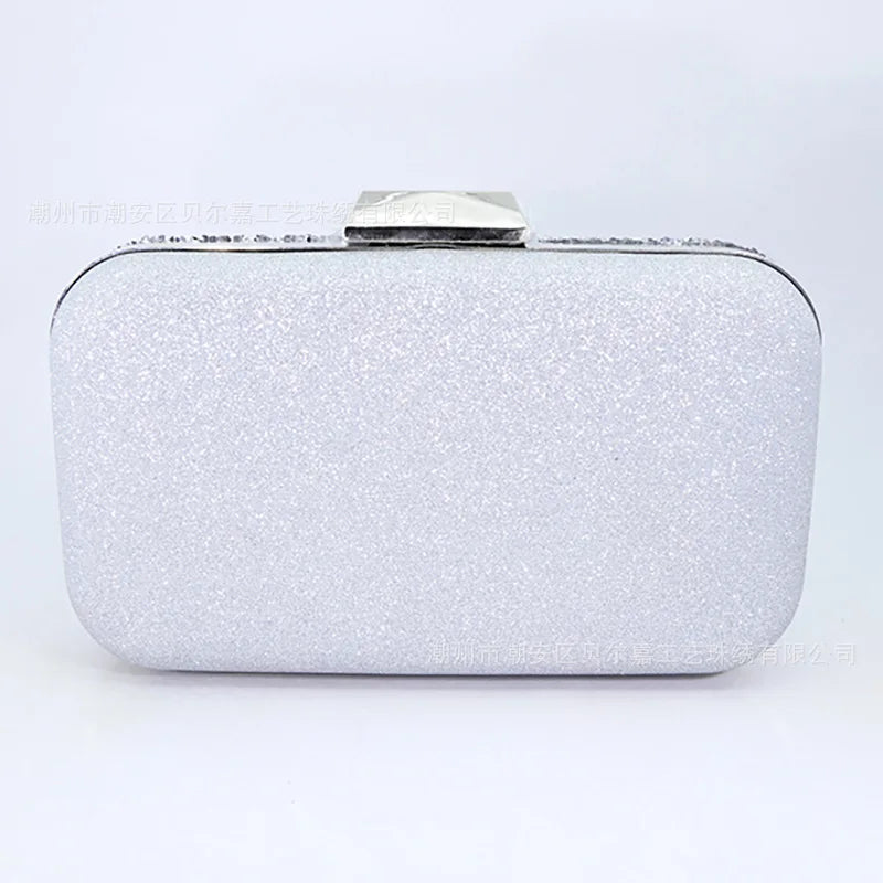 Rhinestone Sunflower Evening Clutch Handbag for Women