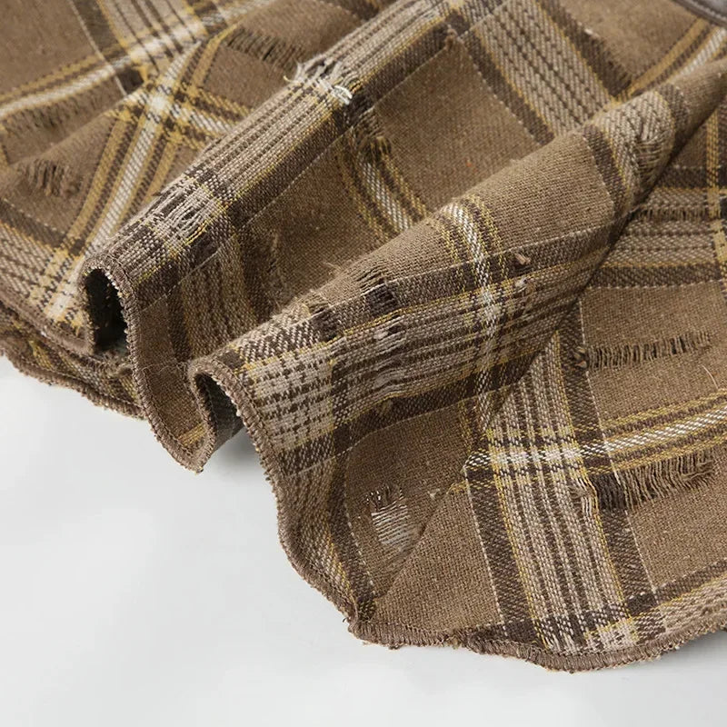 Harajuku Plaid Skirt