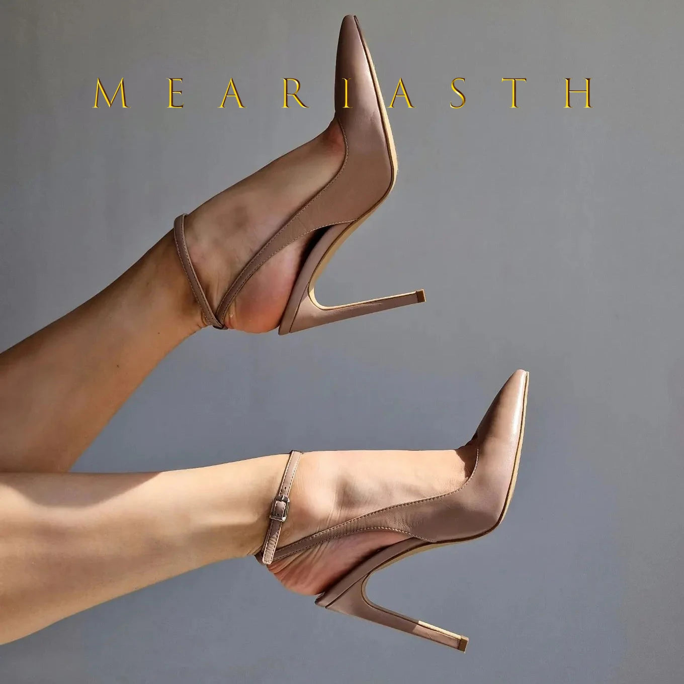 Elegant Patent Leather Pointed Toe Round Heel Pumps For Women