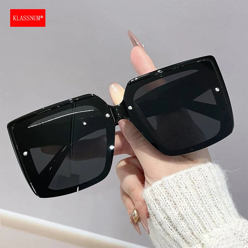 Oversized Square UV400 Sunglasses