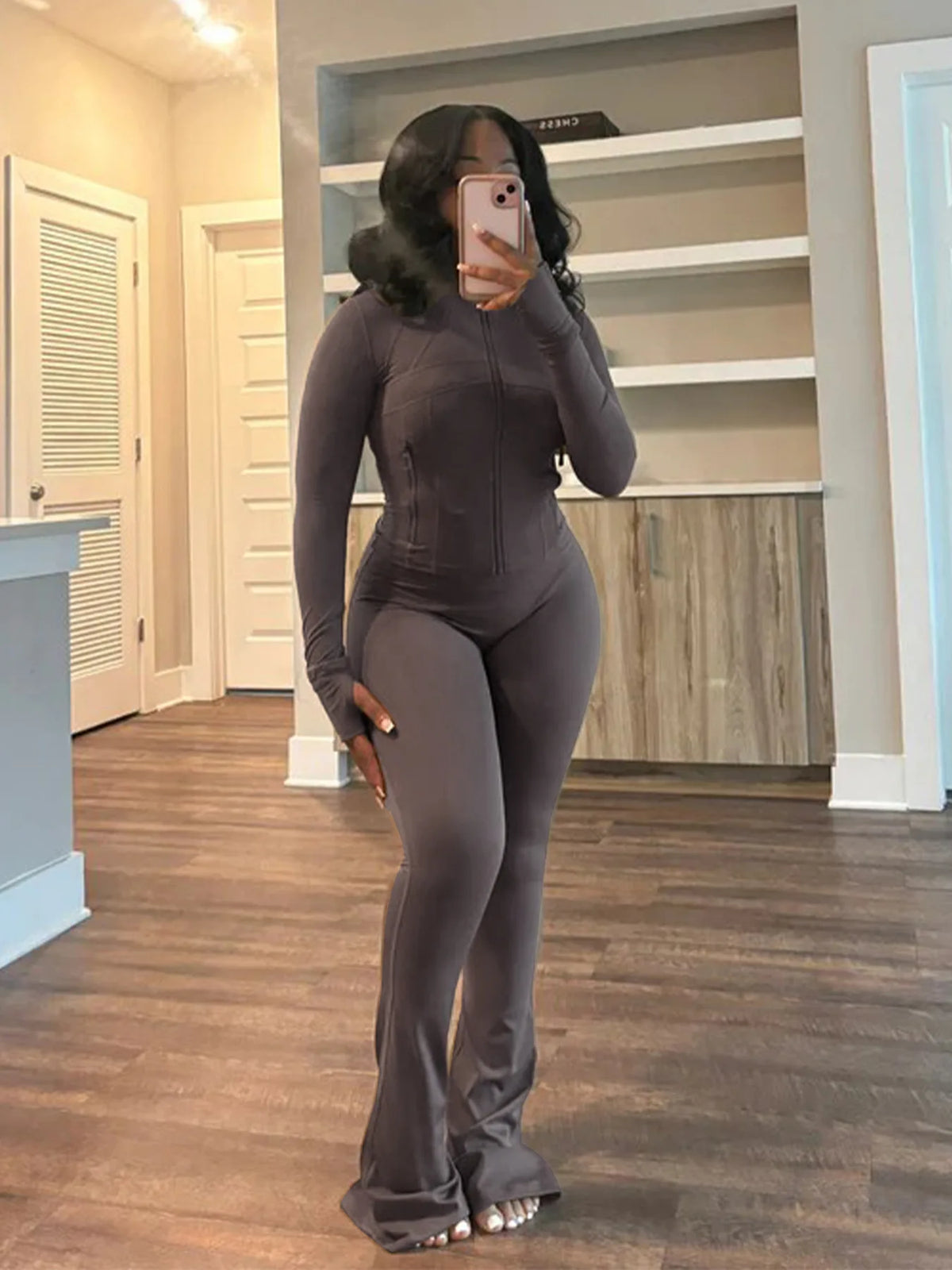 Streetwear Casual Two-Piece Tracksuit Set for Women