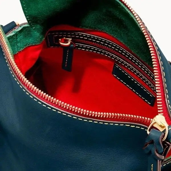Florentine Micro Texture Satchel Bag
