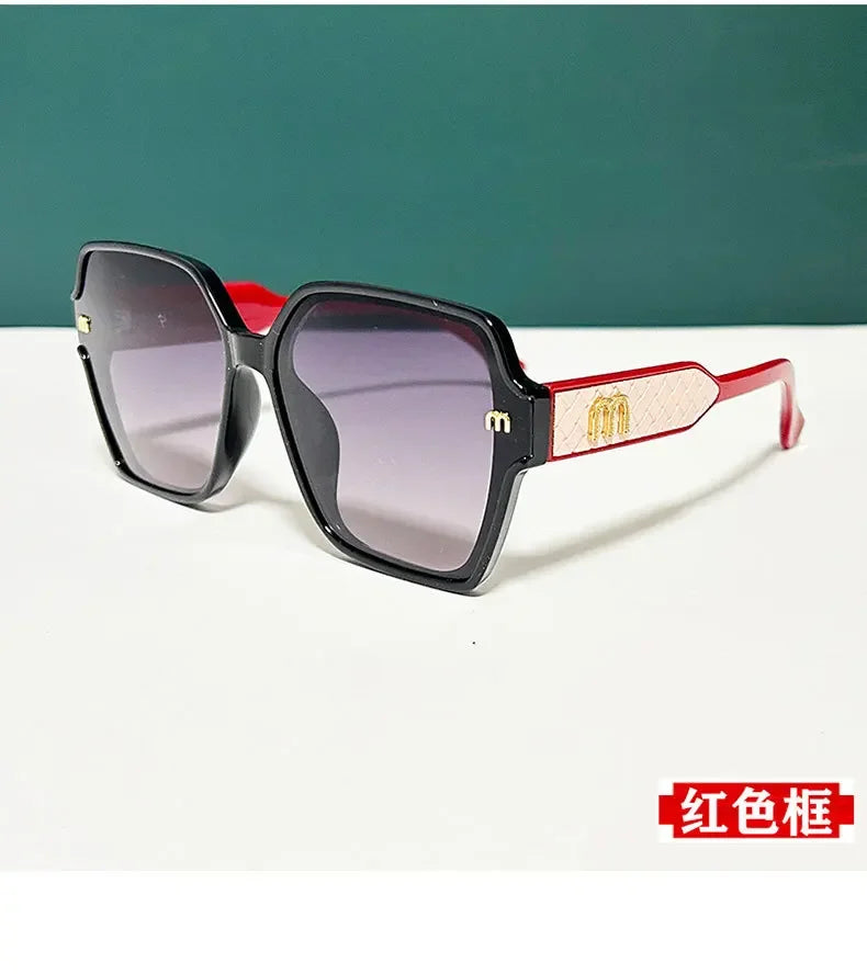 Oversized Square Gradient Sunglasses
