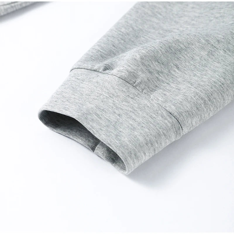 Sequin Wing Design Hooded Sweatshirt Pants Set For Women