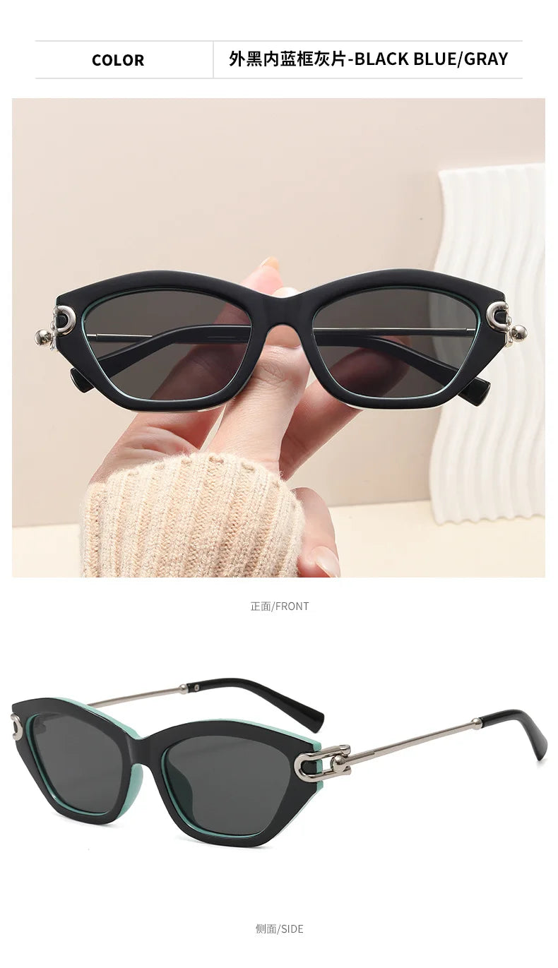 Knot Detail Cat Eye Sunglasses