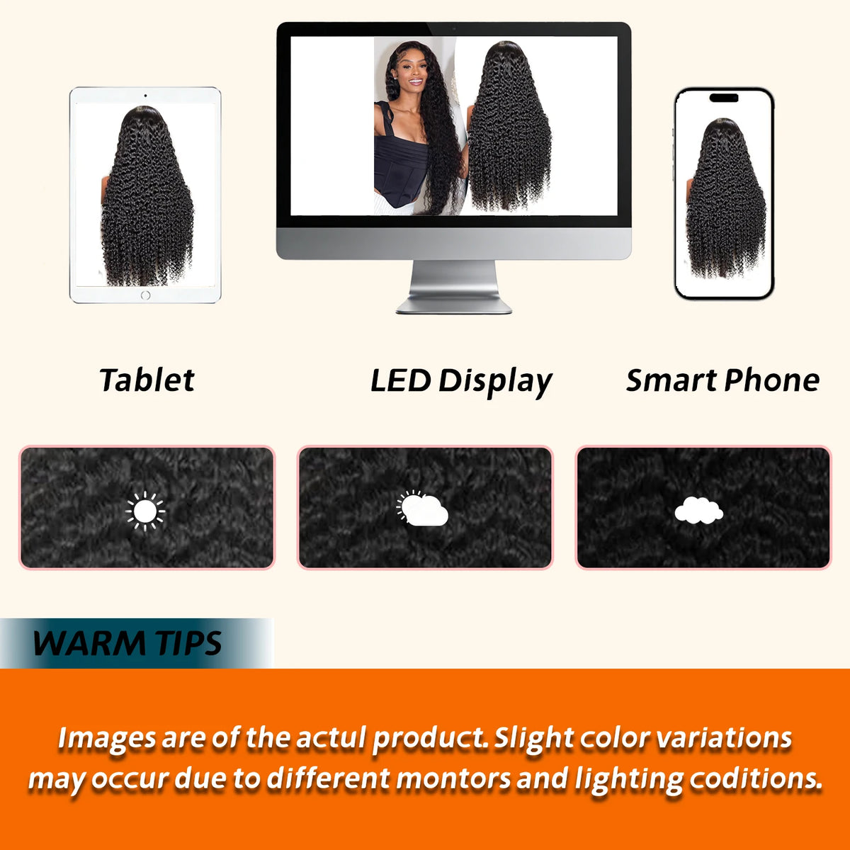 Natural Deep Wave Lace Frontal Human Hair Wig For Women